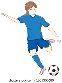 318 Female Soccer Player Free Images, Stock Photos & Vectors | Shutterstock