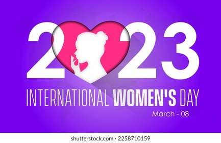 Female freedom awareness concept banner design of International Women's Day observed on March 08