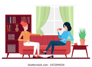 ソファ くつろぐ のイラスト素材 画像 ベクター画像 Shutterstock