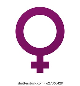 Female Gender Symbol Stock Vector (Royalty Free) 627860429 | Shutterstock