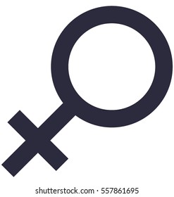 Female Gender Vector Icon