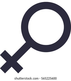 Female Gender Vector Icon