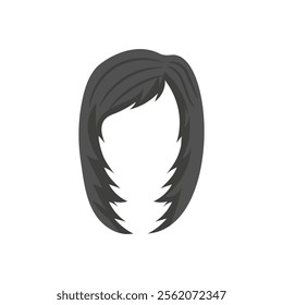 Female Hair, Human Body Part Illustration