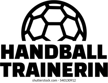 Female Handball coach - german