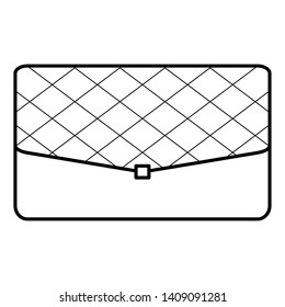 female handle wallet icon vector illustration vector illustration