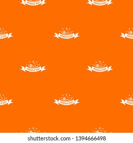 Female hat pattern vector orange for any web design best