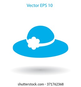 Female hat vector illustration