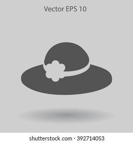 Female hat vector illustration