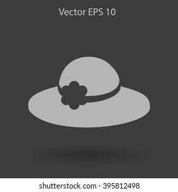 Female hat vector illustration