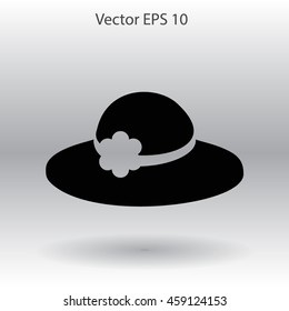 Female hat vector illustration