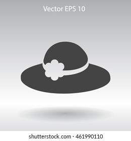 Female hat vector illustration