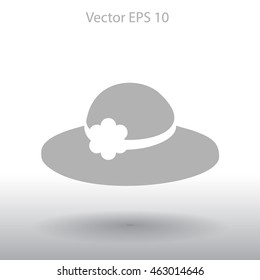 Female hat vector illustration