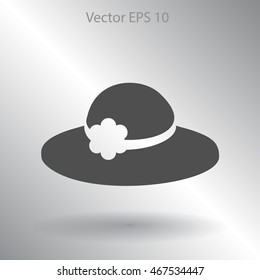 Female hat vector illustration