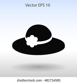 Female hat vector illustration