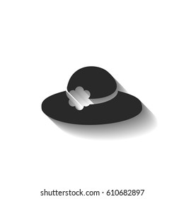Female hat vector illustration