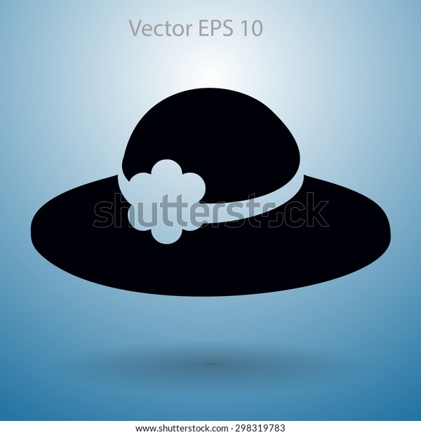 Female Hat Vector Illustration Stock Vector (Royalty Free) 298319783