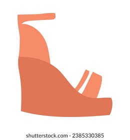 female heel design vector isolated