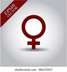 Icono femenino de alta calidad