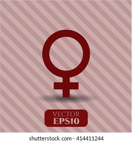 Female high quality icon