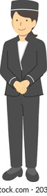 Female hotel staff : Occupation