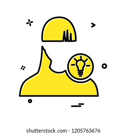 Female icon design vector 