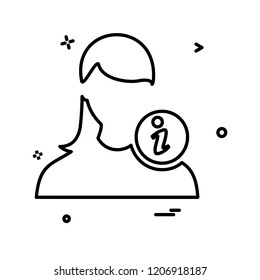 Female icon design vector 