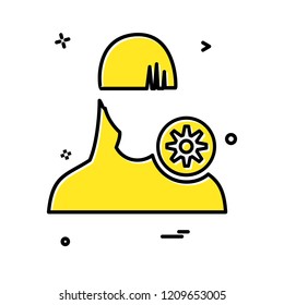 Female icon design vector 