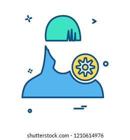 Female icon design vector 