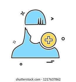 Female icon design vector 