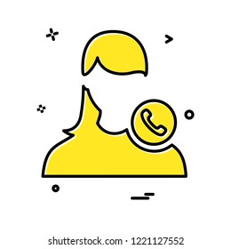 Female icon design vector 