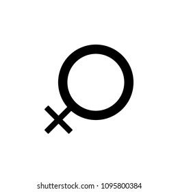 female icon. Element of web icon for mobile concept and web apps. Isolated female icon can be used for web and mobile on white background