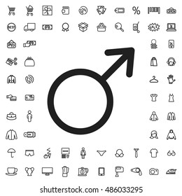 Female icon illustration isolated vector sign symbol