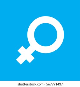 female icon. illustration isolated vector sign symbol