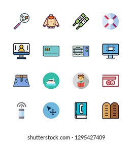 female icon set. vector set about skirt, student, pregnancy test and technological icons set.