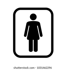 female icon vector