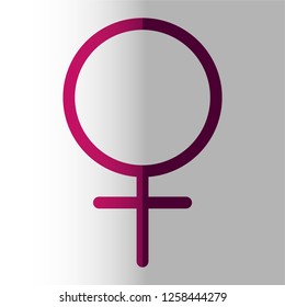 female icon vector