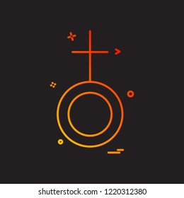 female icon vector design
