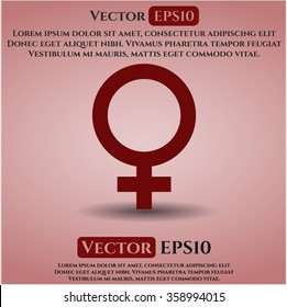 Frauensymbol, Vektorgrafik