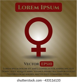 female icon vector symbol flat eps jpg app web concept website