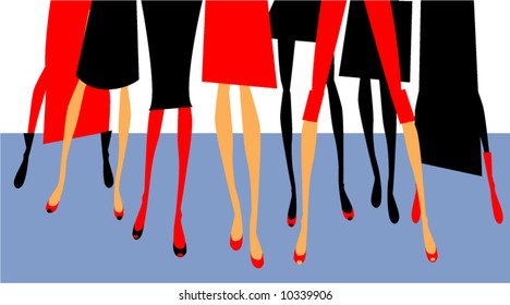 Female legs