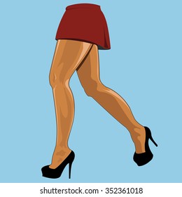 Female legs