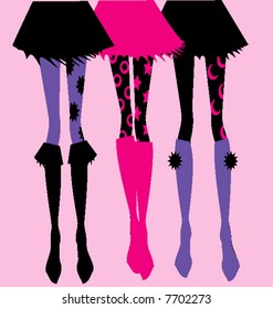 Female legs