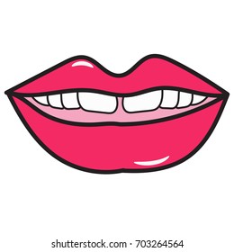 Female lips