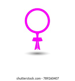 female. logo. menopause.