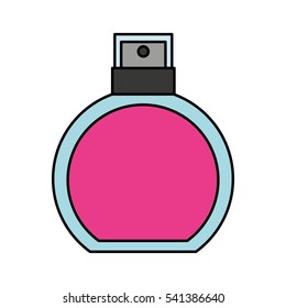 female lotion bottle icon vector illustration design