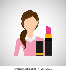 female makeup design 