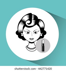 female makeup design 