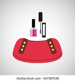 female makeup design, vector illustration eps10 graphic 