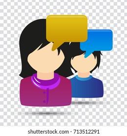 female male users comments