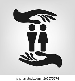 female man hands